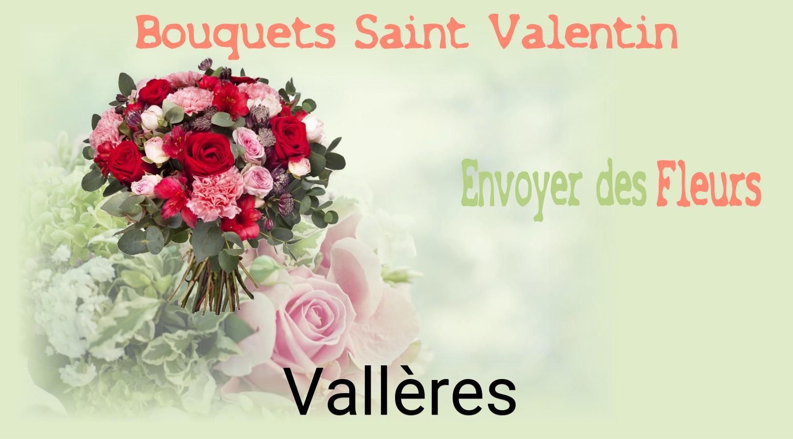 Roses de Saint-Valentin livrées à Vallères